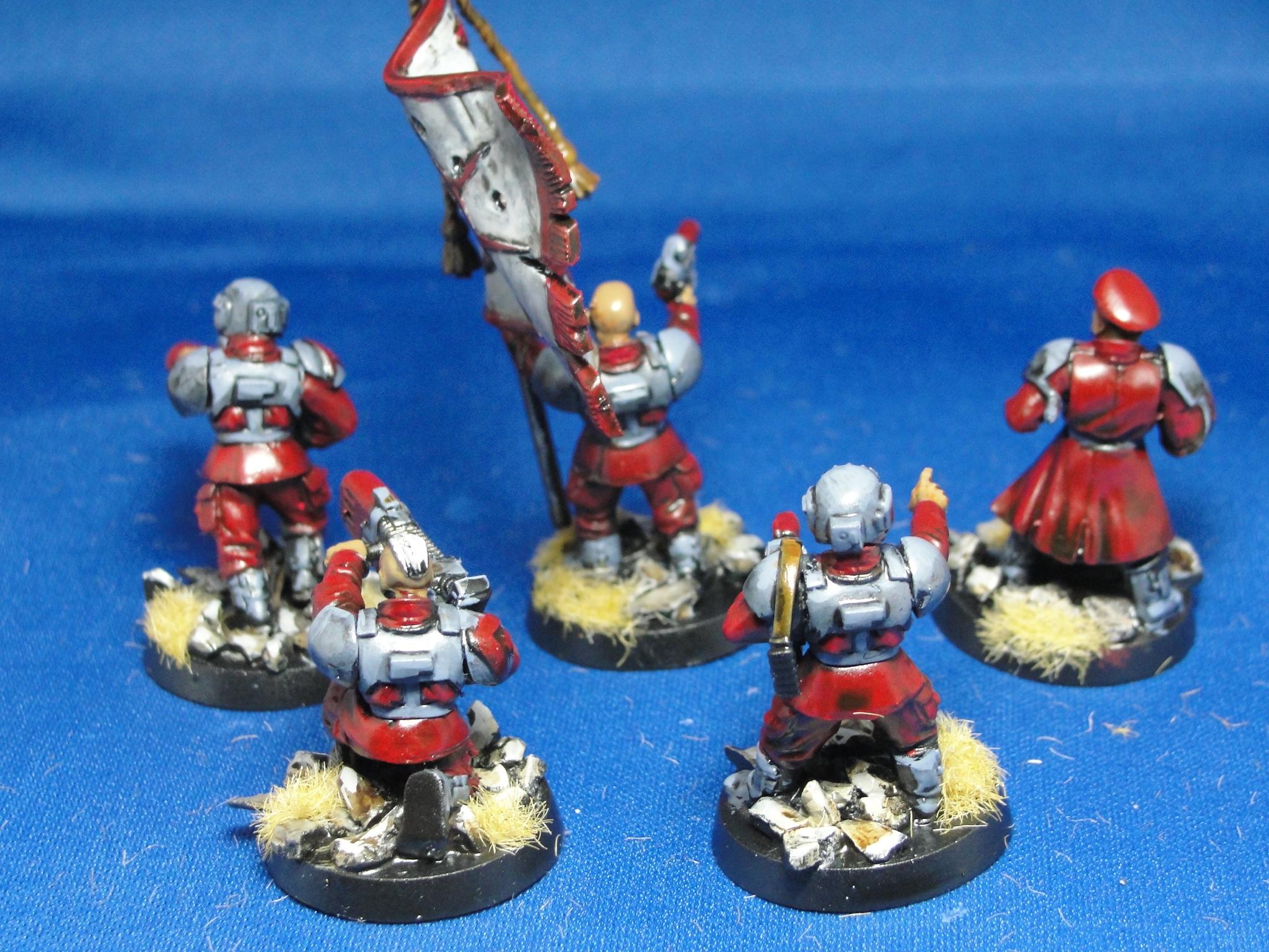 Warhammer 40k Imperial Guard Command Platoon Warhammer